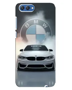 Чехол для Huawei Honor 10 (COL-AL00) с картинкой «BMW в белом дыму» Чехол для Huawei Honor 10 (COL-AL00) с картинкой «BMW в белом дыму»