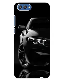 Чехол для Huawei Honor 10 (COL-AL00) с картинкой «Черная BMW — профиль» Чехол для Huawei Honor 10 (COL-AL00) с картинкой «Черная BMW — профиль»