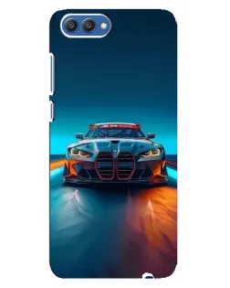 Чехол для Huawei Honor 10 (COL-AL00) с картинкой «BMW — огни неона» Чехол для Huawei Honor 10 (COL-AL00) с картинкой «BMW — огни неона»
