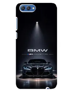 Чехол для Huawei Honor 10 (COL-AL00) с картинкой «BMW сквозь ночной город» Чехол для Huawei Honor 10 (COL-AL00) с картинкой «BMW сквозь ночной город»