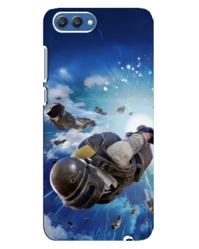 Чехол для Huawei Honor 10 (COL-AL00) с картинкой «Десант PUBG — прыжок» Чехол для Huawei Honor 10 (COL-AL00) с картинкой «Десант PUBG — прыжок»