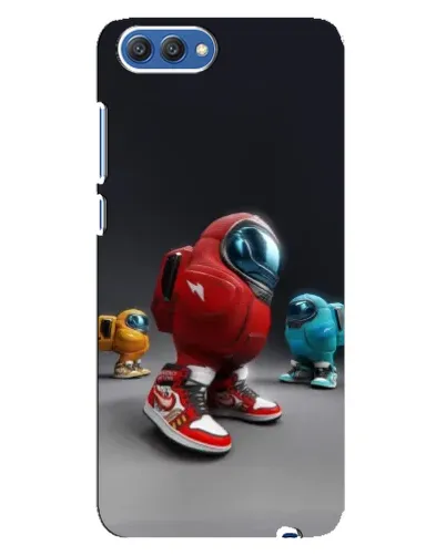 Чехол для Huawei Honor 10 (COL-AL00) с картинкой «Among Us — 3D стиль»
