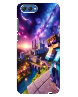 Чохол для Huawei Honor 10 (COL-AL00) з картинкою «Стів та космос» Чохол для Huawei Honor 10 (COL-AL00) з картинкою «Стів та космос»