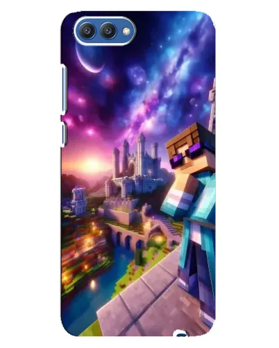 Чохол для Huawei Honor 10 (COL-AL00) з картинкою «Стів та космос» Чохол для Huawei Honor 10 (COL-AL00) з картинкою «Стів та космос»