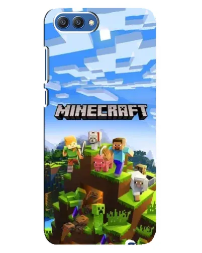 Чохол для Huawei Honor 10 (COL-AL00) з картинкою «Minecraft класичний світ» Чохол для Huawei Honor 10 (COL-AL00) з картинкою «Minecraft класичний світ»