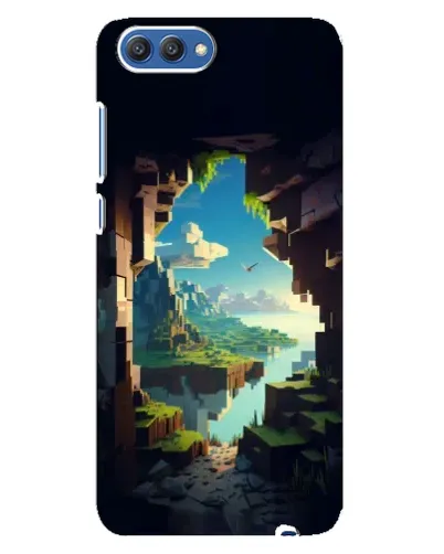 Чохол для Huawei Honor 10 (COL-AL00) з картинкою «Вид з печери» Чохол для Huawei Honor 10 (COL-AL00) з картинкою «Вид з печери»