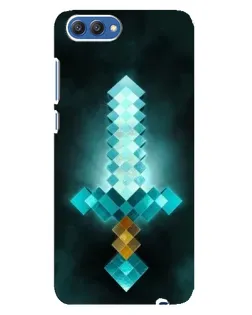 Чохол для Huawei Honor 10 (COL-AL00) з картинкою «Алмазний меч неон»