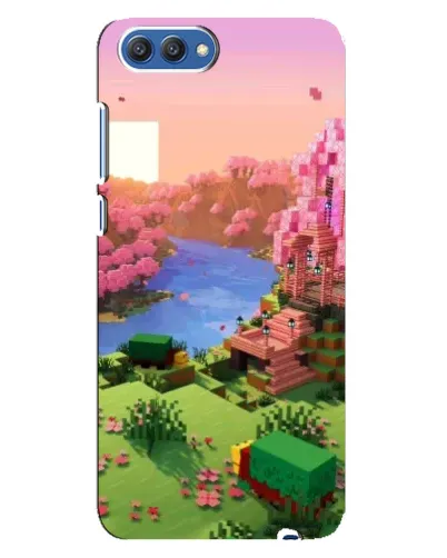 Чохол для Huawei Honor 10 (COL-AL00) з картинкою «Рожеве дерево Minecraft» Чохол для Huawei Honor 10 (COL-AL00) з картинкою «Рожеве дерево Minecraft»