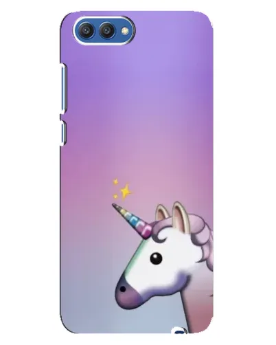 Чехол для Huawei Honor 10 (COL-AL00) с картинкой «Единорог градиент»