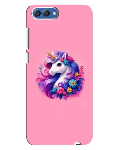 Чехол для Huawei Honor 10 (COL-AL00) с картинкой «Сказочный единорог»