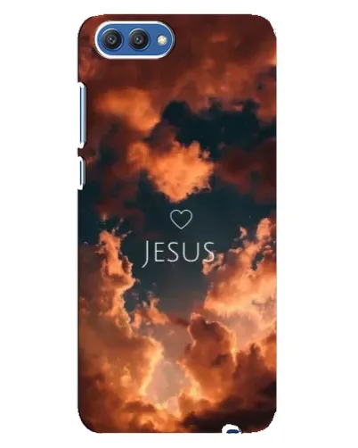 Чехол для Huawei Honor 10 (COL-AL00) с картинкой «Сияние Имени Jesus»
