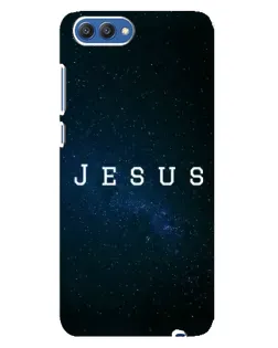 Чехол для Huawei Honor 10 (COL-AL00) с картинкой «Звездное небо Jesus»