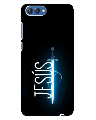 Чехол для Huawei Honor 10 (COL-AL00) с картинкой «Меч Духа Jesus»
