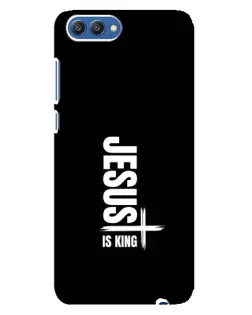 Чехол для Huawei Honor 10 (COL-AL00) с картинкой «Вертикаль веры Jesus»