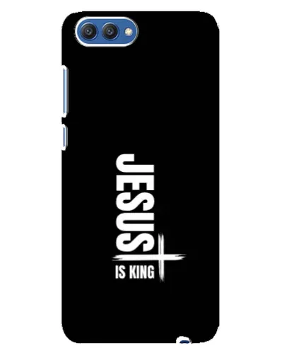 Чехол для Huawei Honor 10 (COL-AL00) с картинкой «Вертикаль веры Jesus»