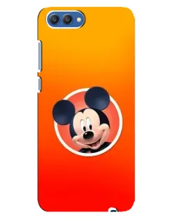 Чехол для Huawei Honor 10 (COL-AL00) с картинкой «Mickey в круге»