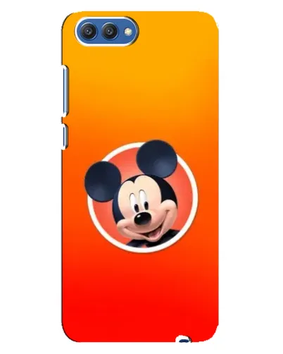 Чехол для Huawei Honor 10 (COL-AL00) с картинкой «Mickey в круге»