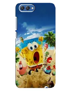 Чехол для Huawei Honor 10 (COL-AL00) с картинкой «Развлечения на пляже»