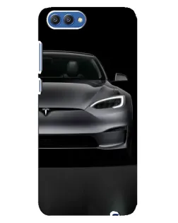 Чохол для Huawei Honor 10 (COL-AL00) з картинкою «Tesla Model S Look»