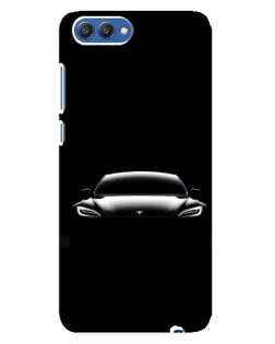 Чохол для Huawei Honor 10 (COL-AL00) з картинкою «Фари Tesla Night»