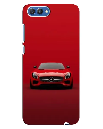 Чехол для Huawei Honor 10 (COL-AL00) с картинкой «Красный Mercedes AMG»