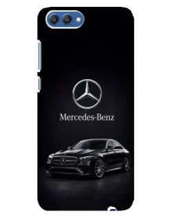 Чехол для Huawei Honor 10 (COL-AL00) с картинкой «Mercedes — решетка радиатора»
