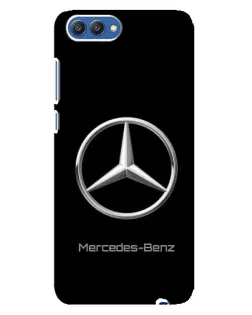 Чехол для Huawei Honor 10 (COL-AL00) с картинкой «Mercedes Silver Logo»