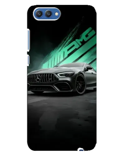 Чехол для Huawei Honor 10 (COL-AL00) с картинкой «Темный Mercedes AMG»