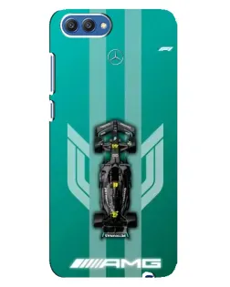 Чехол для Huawei Honor 10 (COL-AL00) с картинкой «Mercedes AMG Petronas»