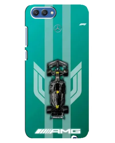 Чехол для Huawei Honor 10 (COL-AL00) с картинкой «Mercedes AMG Petronas»