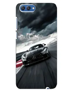 Чехол для Huawei Honor 10 (COL-AL00) с картинкой «Гоночный Mercedes AMG»