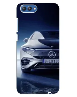 Чехол для Huawei Honor 10 (COL-AL00) с картинкой «Mercedes EQ — будущее»