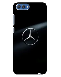 Чехол для Huawei Honor 10 (COL-AL00) с картинкой «Mercedes на металле»