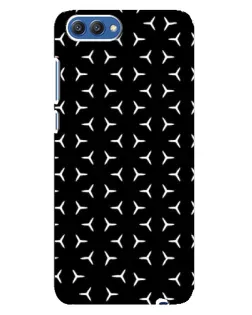 Чехол для Huawei Honor 10 (COL-AL00) с картинкой «Mercedes паттерн звезд»