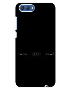 Чохол для Huawei Honor 10 (COL-AL00) з картинкою «Audi — світловий підпис»