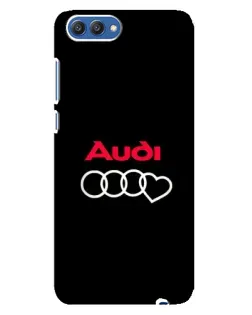 Чохол для Huawei Honor 10 (COL-AL00) з картинкою «Логотип Audi Heart»
