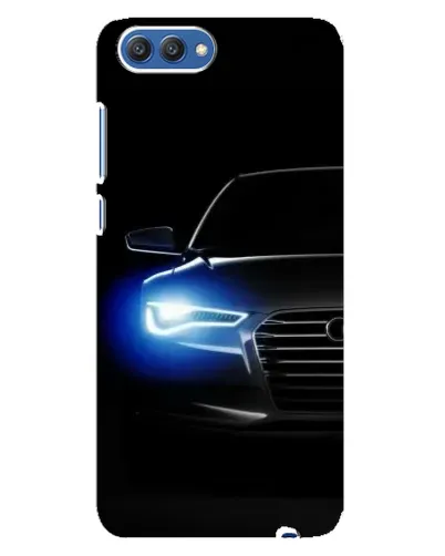 Чехол для Huawei Honor 10 (COL-AL00) с картинкой «Неоновый взгляд Audi» Чехол для Huawei Honor 10 (COL-AL00) с картинкой «Неоновый взгляд Audi»