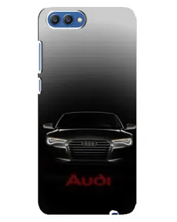Чохол для Huawei Honor 10 (COL-AL00) з картинкою «Audi — градієнтний контур»