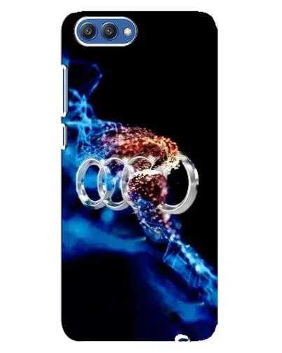 Чехол для Huawei Honor 10 (COL-AL00) с картинкой «Энергия лого Audi» Чехол для Huawei Honor 10 (COL-AL00) с картинкой «Энергия лого Audi»