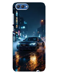 Чохол для Huawei Honor 10 (COL-AL00) з картинкою «Нічне місто та Audi»