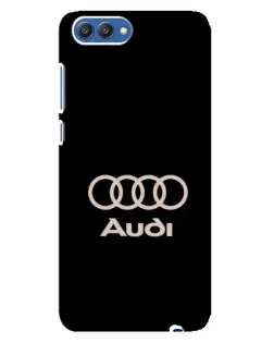 Чохол для Huawei Honor 10 (COL-AL00) з картинкою «Audi — золотий логотип»