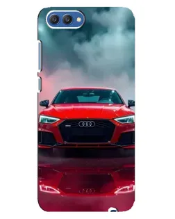 Чохол для Huawei Honor 10 (COL-AL00) з картинкою «Audi RS — червоний стиль»