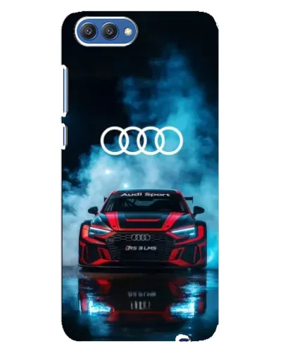 Чехол для Huawei Honor 10 (COL-AL00) с картинкой «Audi Sport — неон» Чехол для Huawei Honor 10 (COL-AL00) с картинкой «Audi Sport — неон»