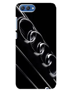 Чохол для Huawei Honor 10 (COL-AL00) з картинкою «Audi — абстрактні кільця»