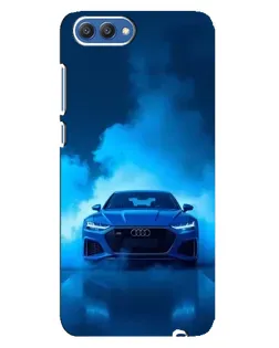 Чохол для Huawei Honor 10 (COL-AL00) з картинкою «Audi — блакитна енергія»