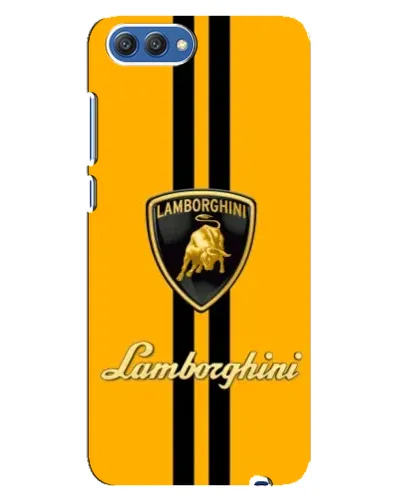 Чехол для Huawei Honor 10 (COL-AL00) с картинкой «Lamborghini Stripe желтый» Чехол для Huawei Honor 10 (COL-AL00) с картинкой «Lamborghini Stripe желтый»