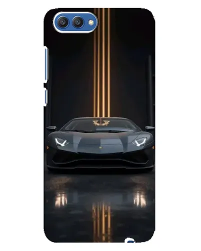Чехол для Huawei Honor 10 (COL-AL00) с картинкой «Lamborghini золотые линии» Чехол для Huawei Honor 10 (COL-AL00) с картинкой «Lamborghini золотые линии»