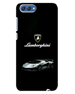Чохол для Huawei Honor 10 (COL-AL00) з картинкою «Логотип Lamborghini класика»