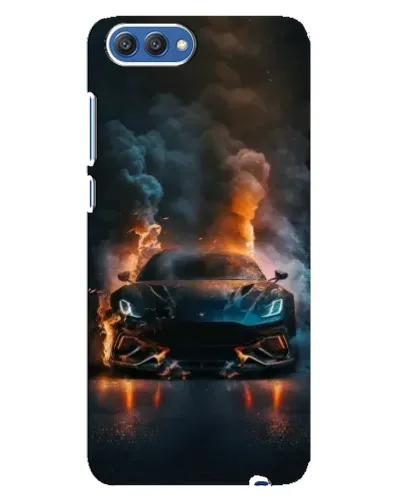 Чехол для Huawei Honor 10 (COL-AL00) с картинкой «Lamborghini дымная эстетика» Чехол для Huawei Honor 10 (COL-AL00) с картинкой «Lamborghini дымная эстетика»