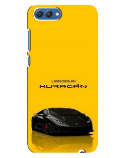 Чохол для Huawei Honor 10 (COL-AL00) з картинкою «Lamborghini Huracan чорний»